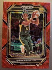 2023 Panini Prizm WNBA - Jordan Horston #141 Ruby Wave Prizm (RC)