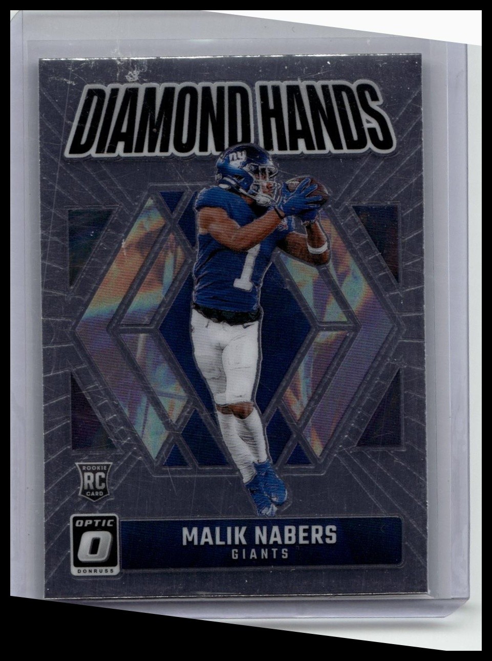 2024 Donruss Optic #4 Malik Nabers Diamond Hands #4178