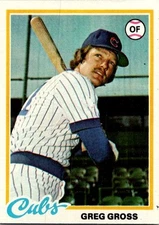 1978 Topps #397 Greg Gross baseball card 5FFF