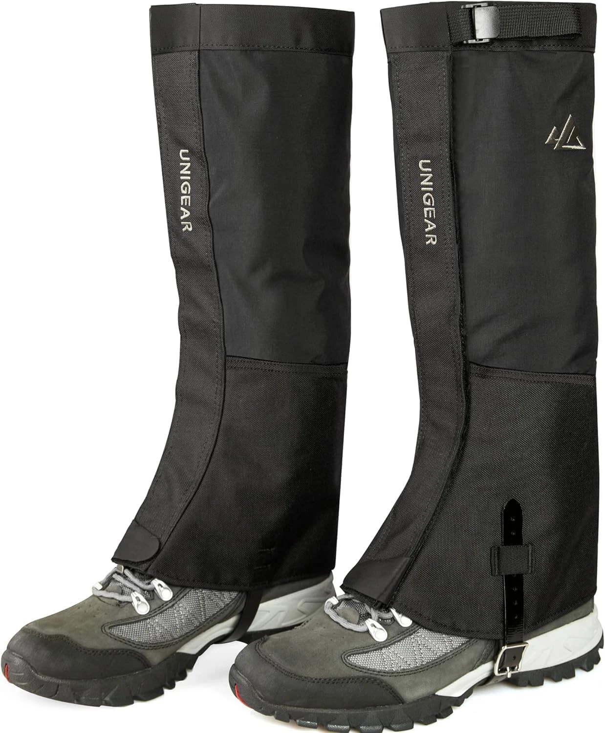 Outdoor Waterproof Leg Gaiters 1000D Boot Covers for Hiking & Skiing