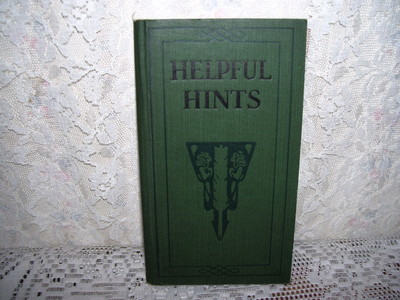 1911 Antique English Phrase Book Helpful Hints by James C Fernald  