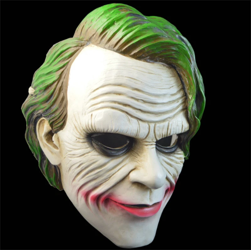 Batman:The Dark Knight Joker Cosplay Terror Resin Mask Halloween Party Prop  - Image 2 of 4