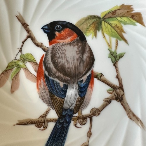 Vintage Haviland BOUVREUIL Bullfinch Bird 5" FRUIT BOWL Limoges France H4683 - Picture 3 of 11