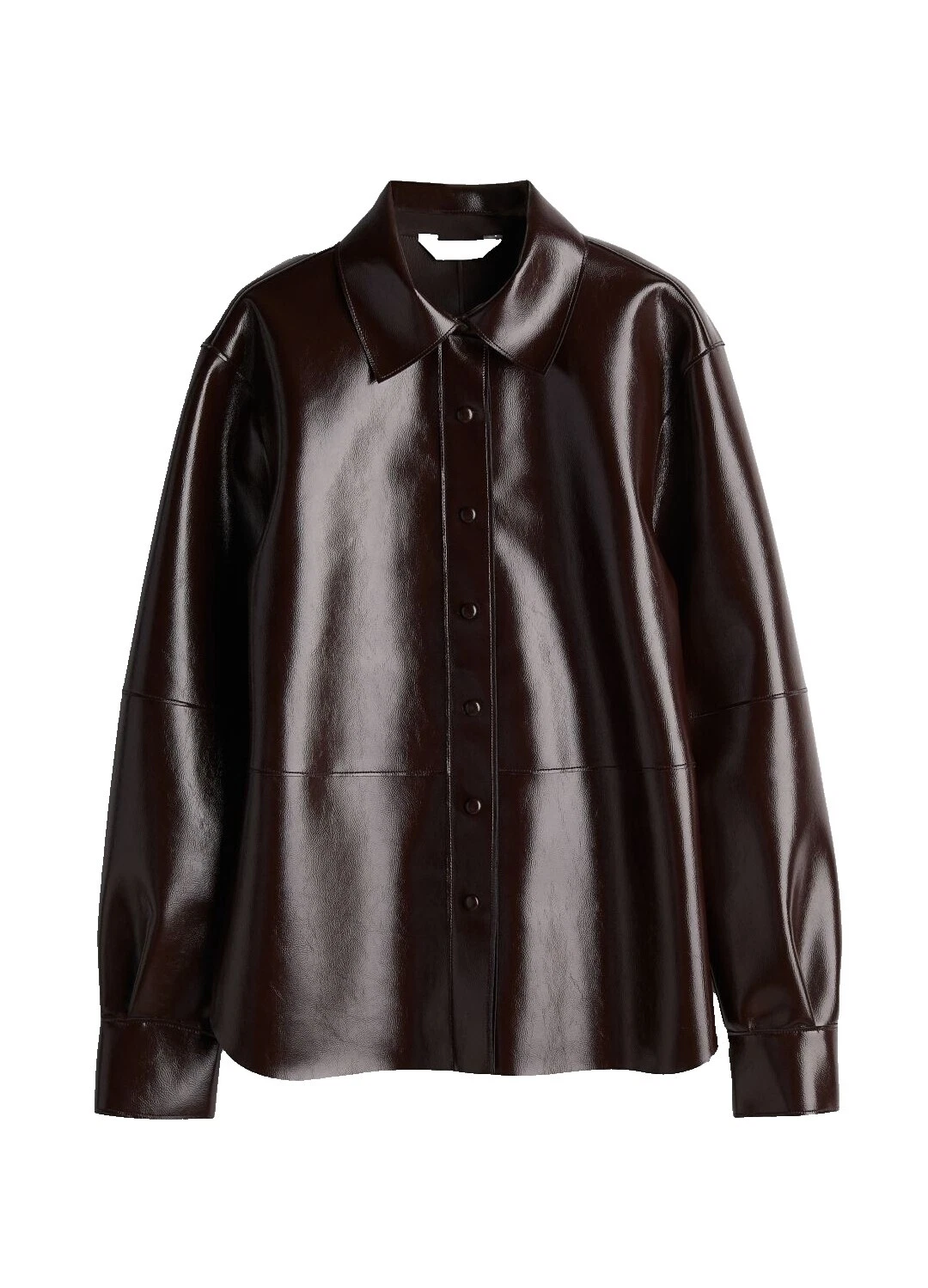 H&M Faux Leather Tops for Women