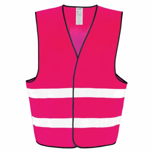 Chaleco de advertencia rosa refranes divertidos chicas mantener nivel JGA Malle mallorca girls - Imagen 4 de 4