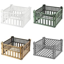 Plastic Fence Panels Garden Outdoor Lawn Edging Plant Border Landscape