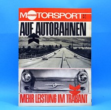 DDR Illustrierter Motorsport IMS 5 1969 Trabant Bizzarini GT Strada Renault 6 T