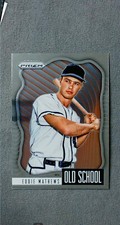 2021 Panini Prizm Old School #OS-4 Eddie Mathews Braves