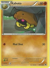 POKEMON CARD KABUTO 38/124 NO 140 SHELLFISH POKEMON TCG CCG