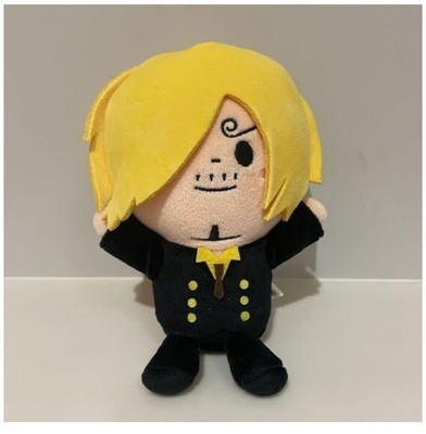 One Piece Sanji Straw Store Plush Toy Keychain Banzai