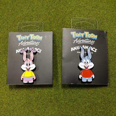 Kidrobot Tiny Toon Adventures 2/20 ''Buster & Babs '' Animaniacs Enamel Pin Series
