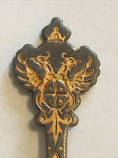 Vintage Souvenir Spoon Collectible Toledo Spain