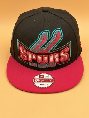 Men's Spurs SnapBack Hat Cap San Antonio Spurs New Era 9Fifty