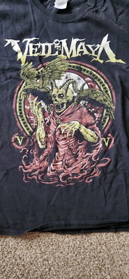 Veil Of Maya Metalcore Original T-Shirt Band Shirt Sz L Large Very