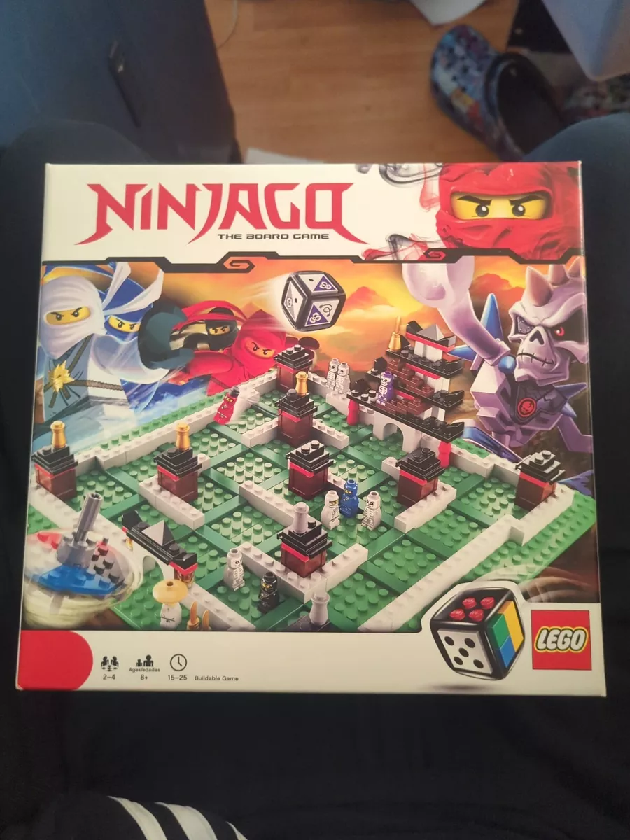 LEGO NINJAGO THE BOARD GAME 3856 Mostly complete read description