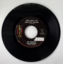 BURBANK PHILHARMONIC THESE BOOTS ARE MADE FOR WALKING/HAPPY WHISTLER 45 BRAVO