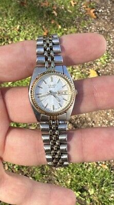 Seiko Quartz Watch 7N83-0041 Jubilee Bracelet Ladies Two Seiko Quartz Watch 7N83-0041 Jubilee Bracelet Ladies Two