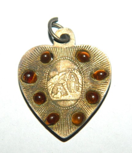 Pendentif Religieux Notre Dame De La Garde – Miniature Vintage
