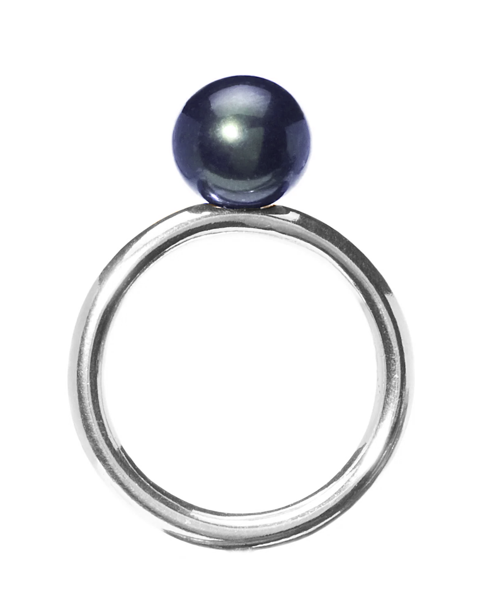 Perla Nera Anello Trollbeads Perla RARE*** TROLLBEADS TAGRI-00024