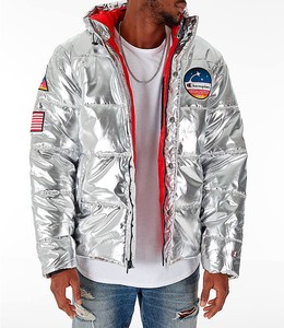 champion puffer bomber jacket