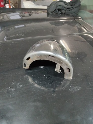 Corvair 62 to 67 TURBO Heat shield, One tab missing nice driver quality shines