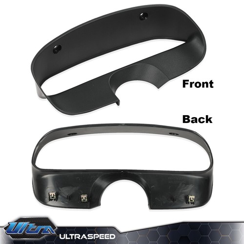 Fit For 94 95 96 Chevy Impala SS Caprice Gauge Cluster Bezel Trim Surround Black - Picture 3 of 9