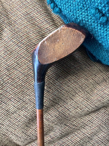 Antique Hickory Wood Shaft Wilson Large Head Cup Defender Sr Flex Driver - Picture 3 of 7