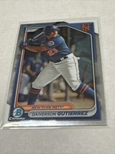 2024 Bowman Daiverson Gutierrez Chrome Prospect NM