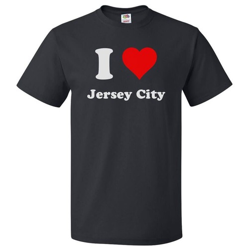 I Heart Jersey City T-Shirt - I Love Jersey City Tee - Bild 1 von 2