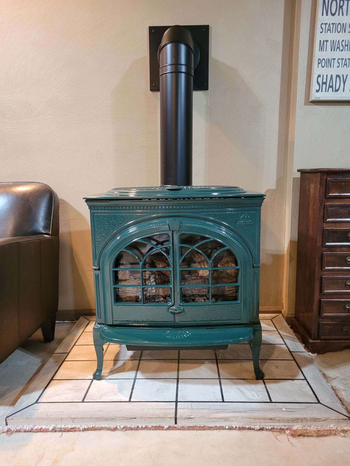 Jotul Firelight DV gas stove | Inox Wind