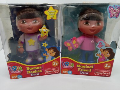 dora 様　　専用とさせて頂きます。 NIB Vintage Dora The Explorer 2004 Fisher Price Buenas Noches