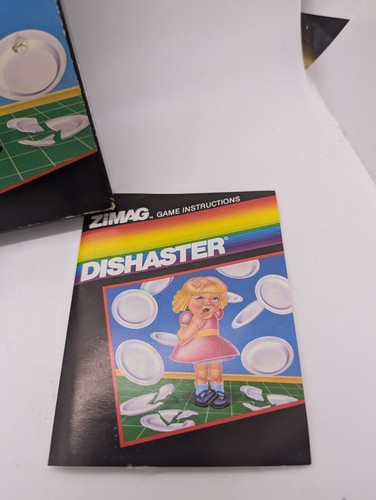 Dishaster (Atari 2600) Cartridge With Manual TESTED! RARE! Video Game Authentic - Picture 2 of 9