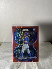 2022 Panini Prizm Johneshwy Fargas Red Donut Circles Prizm #/99 Chicago Cubs