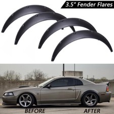 For Ford Mustang Sn95 4th Fender Flares Extra Wide Body Kit Wheel Arches 3.5 For Ford Mustang Sn95 4th Fender Flares Extra Wide Body Kit Wheel Arches 3.5