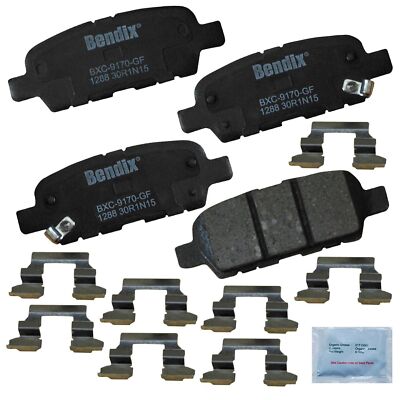 Disc Brake Pad Set-Priority One Ceramic BPR Bendix CFC1288