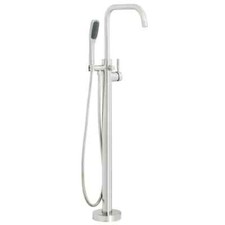 Miseno MNO194ABN Floor Mounted Tub Filler w Integrated Valve  Diverter