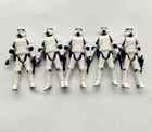 lot of 5 Hasbro Star Wars Stormtroopers soldier action FIGURE 3.75"