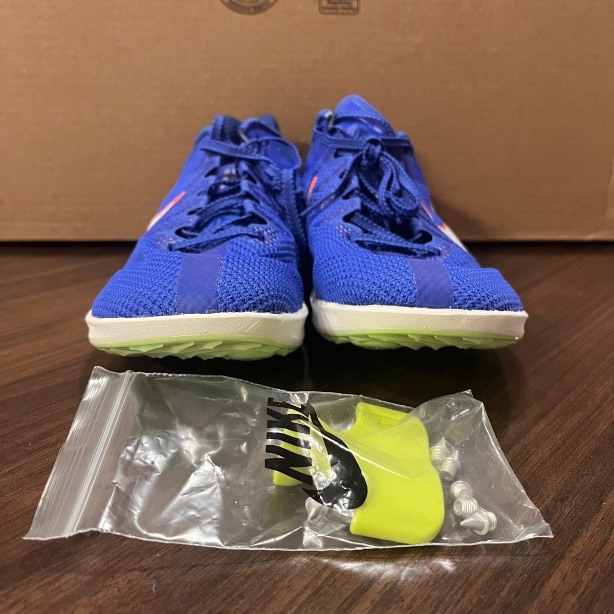 Nike Zoom Rival Distance Men’s Track Spikes Shoes Blue New DC8725-401 Men Sz 9.5 Nike Zoom Rival Distance Men main image 2