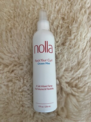 Nolla  ROCK YOUR CURL  Ocean Most Salt Infused Spray For Volume Flexibility NEW