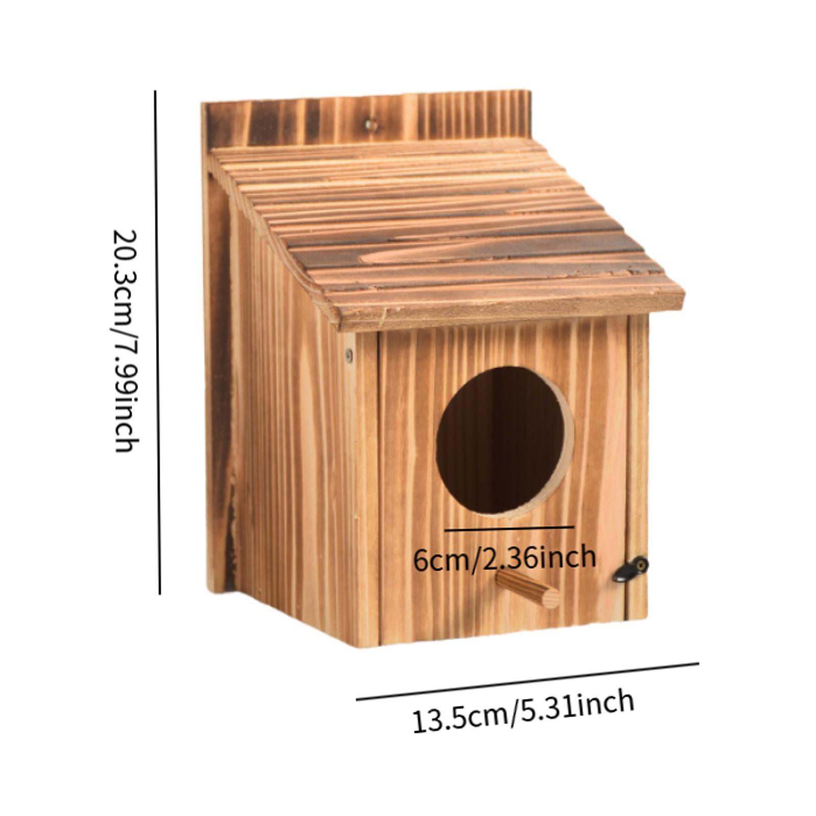 Bird House for Outdoor Pet Supplies Birds Nest for Bird Viewing Balcony
