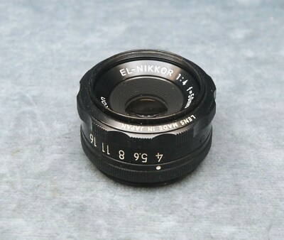 Objectif d'agrandisseur Nikon EL-NIKKOR 50mm 1:4