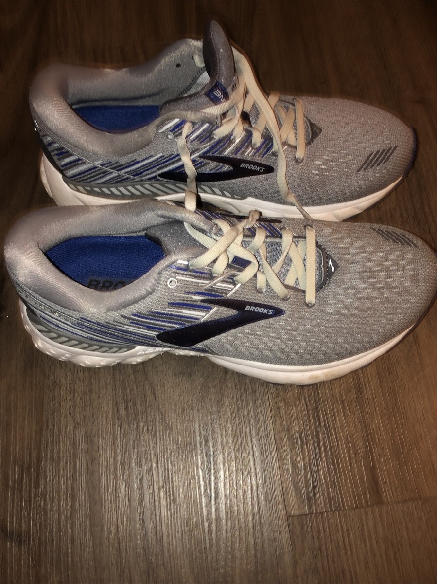 Brooks Mens Adrenaline GTS 19 1102941D058 Gray Running Shoes  display picture 2