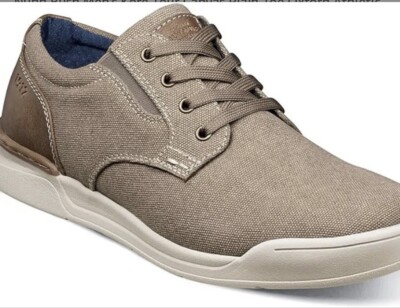 Nunn Bush Kore Tour Tan Brown Stone/Pierre Canvas Oxford  display picture 2