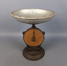 Antica bilancia da famiglia in ghisa Salter n. 50 collezione esposizione anni 50