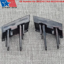 RH&LH Headlight Washer Nozzle Bezel Cover For 2014-17 Jeep Grand Cherokee Front