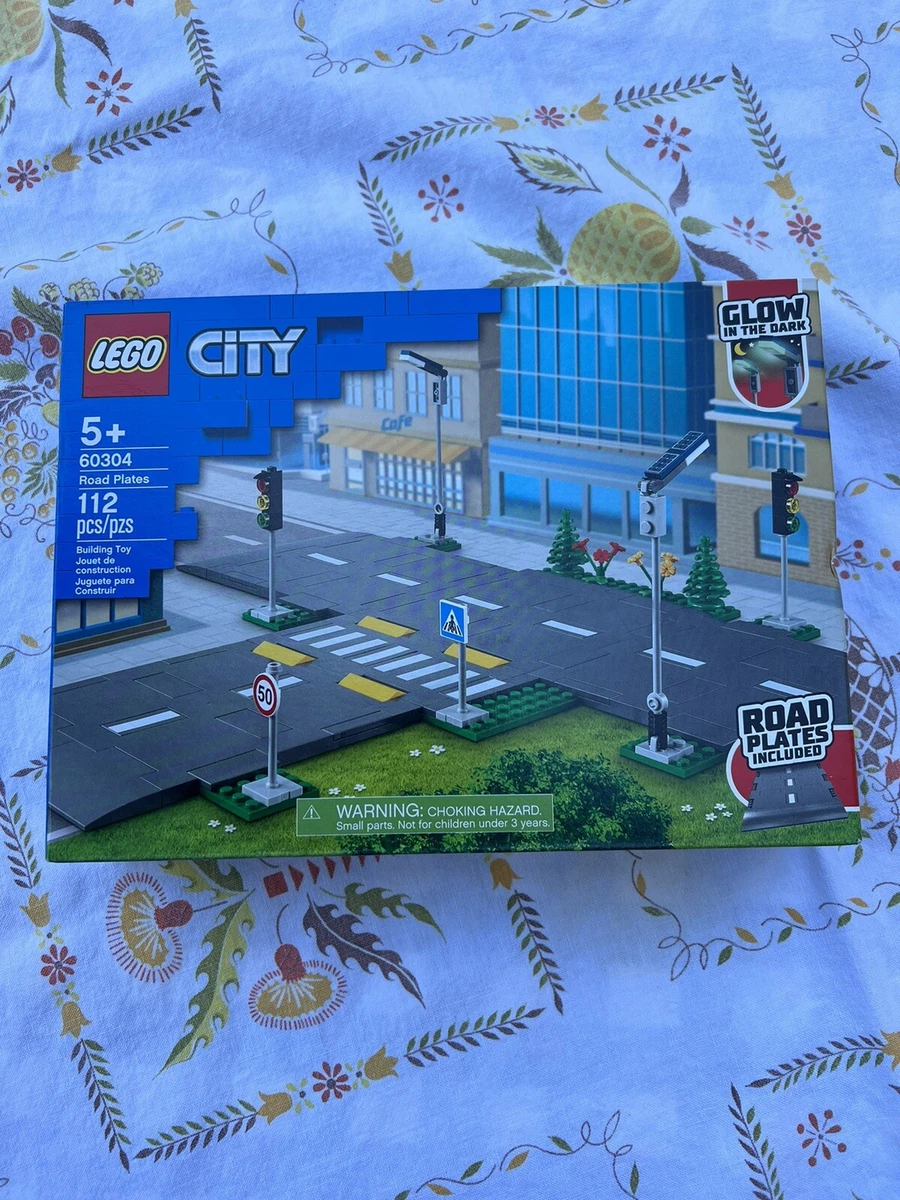 LEGO City 60304 Road Plates Building Toy Set Sealed Box NIB Unopened