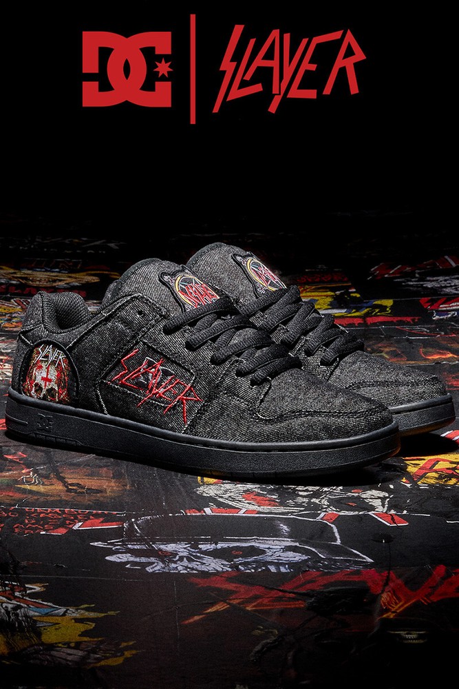 Slayer x Dc Shoes Manteca 4 Color Black Red DM236102 Sneaker with Box Men Us12