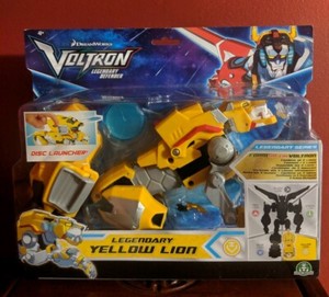 voltron legendary yellow lion