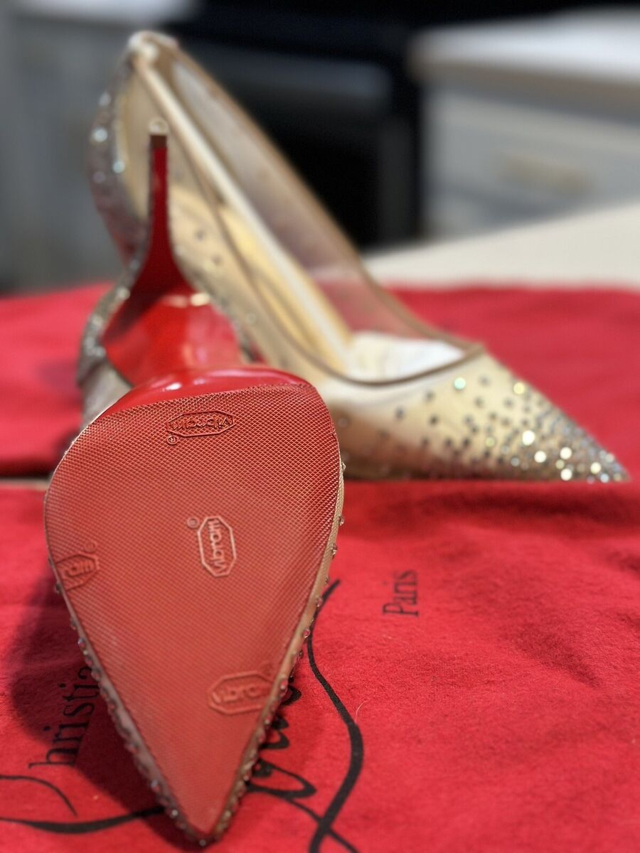 Christian Louboutin Follies Strass 85mm, Size 38. New in box Christian Louboutin Follies Strass 85mm, Size 38. New in box
