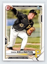 2021 Bowman Draft - Prospects Owen Kellington #BD-120  Pittsburgh Pirates